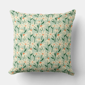 Matisse Inspired Flower Market - Copenhagen Throw Pillow