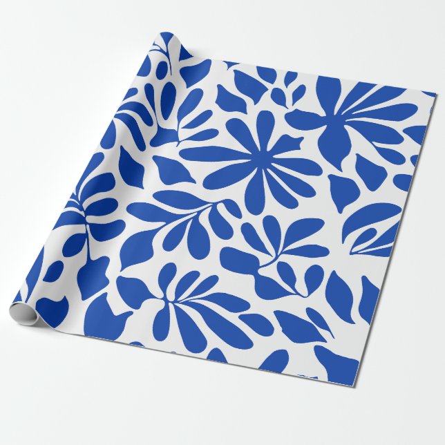 Matisse Mosaic Wrapping Paper (Unrolled)