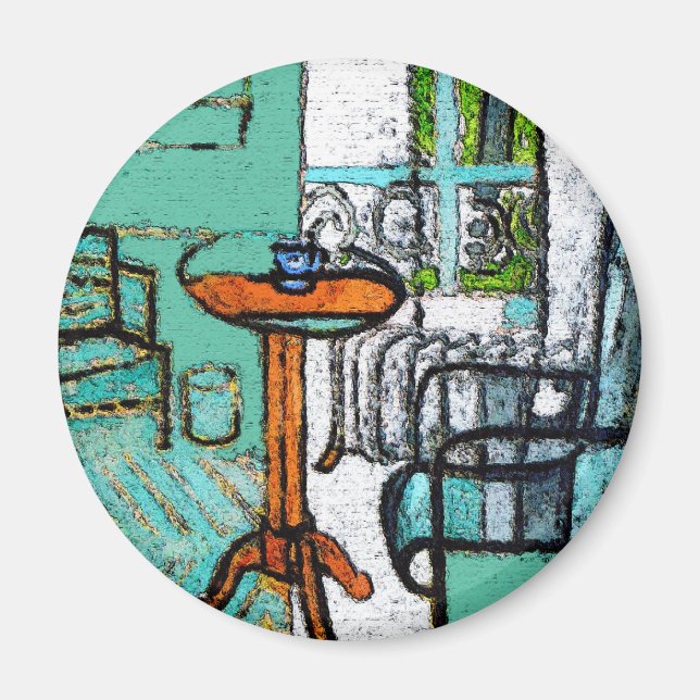 Matisse Style Coffee Mug Magnet (Front)