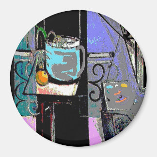 Matisse Style Coffee Mug Magnet