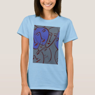 Matisse Style Faces T-Shirt