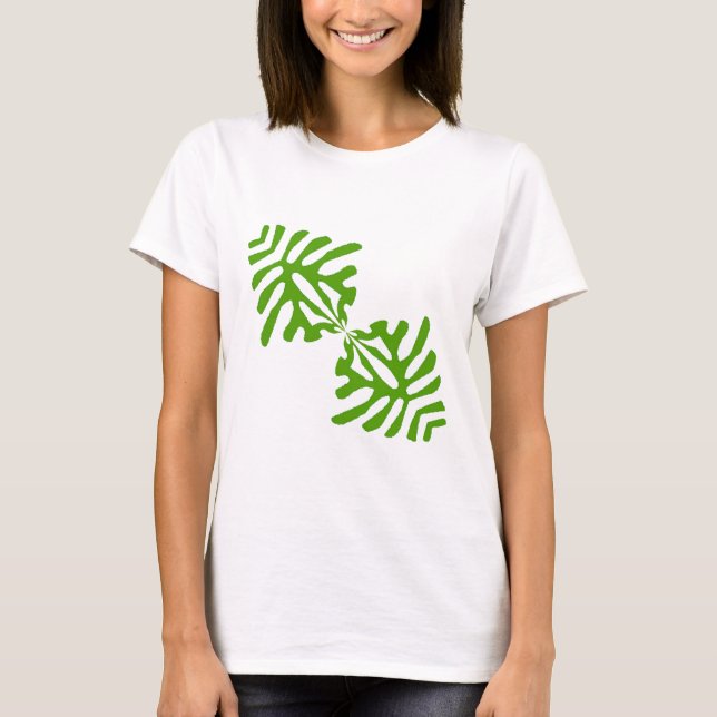 Matisse Style Leaves T-Shirt (Front)
