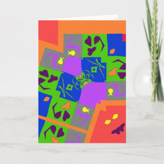 Matisse Style Shapes Card