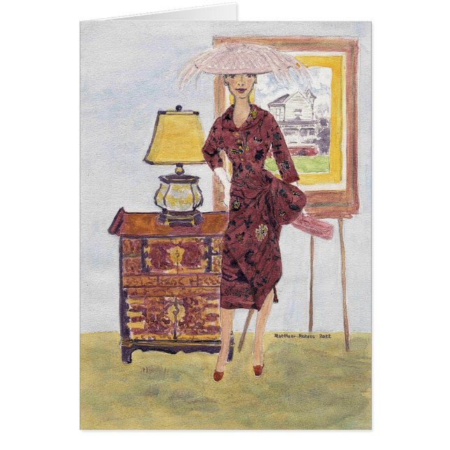 MatisseFashion Oriental Fabric Watercolor (Front)