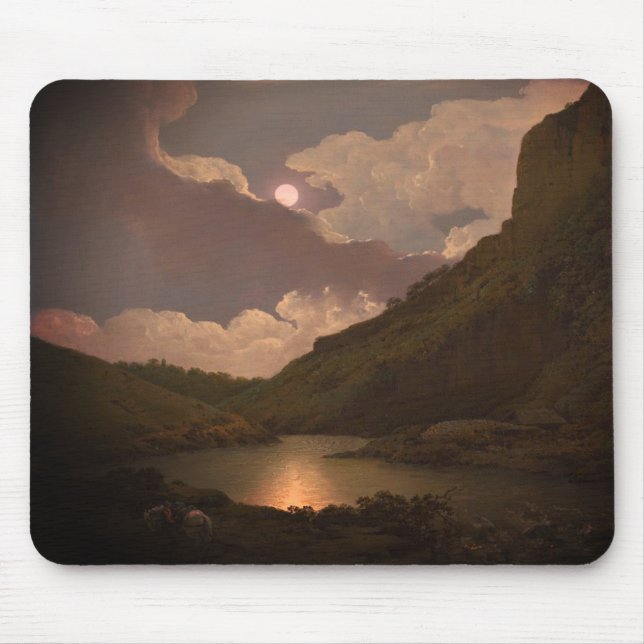 Matlock Tor by Moonlight Mouse Pad (Front)