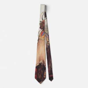 Mato-Tope, A Mandan Chief Portrait by Karl Bodmer Tie