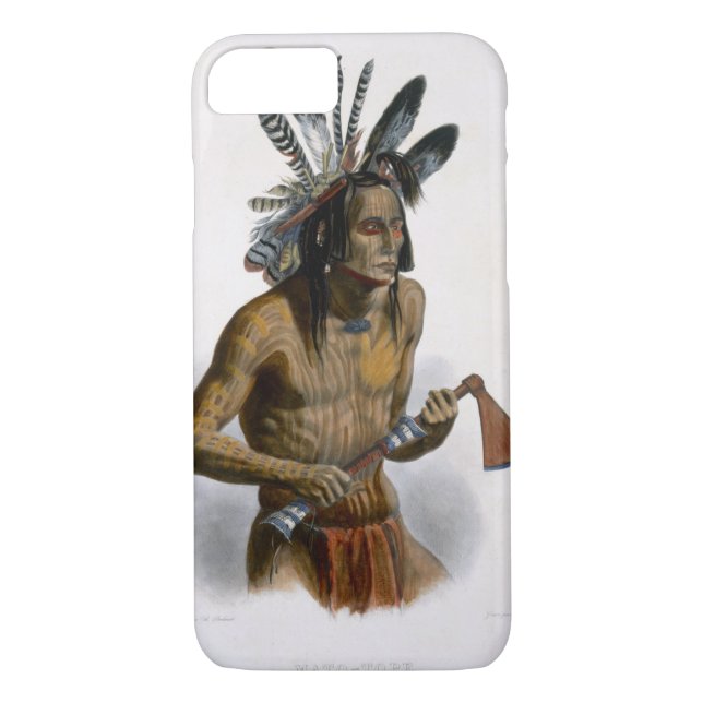Mato-Tope, Adorned with the Insignia of his Warlik Case-Mate iPhone Case (Back)