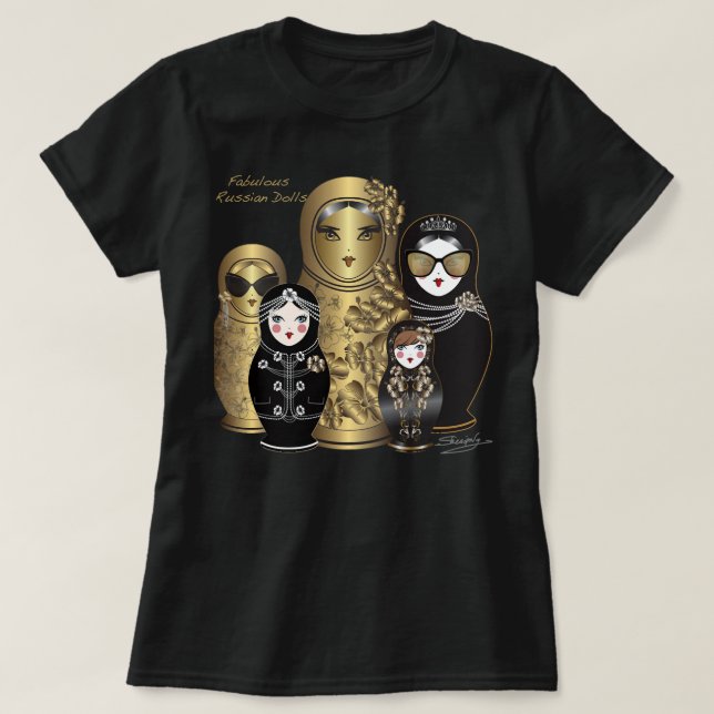 Matreshka Matroshka????????  Matryoshka Classic T-Shirt (Design Front)