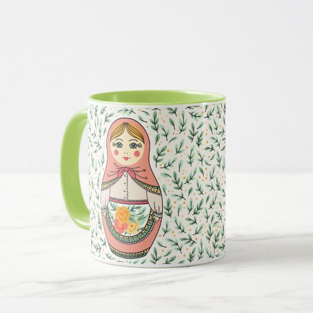 Matreshka Mug (Front Left)