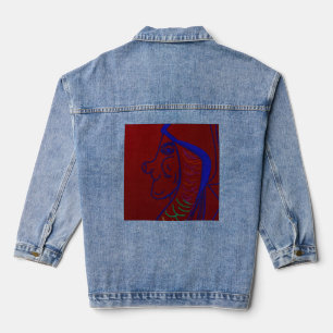 Matriarchal Queen of the Gnomes Denim Jacket