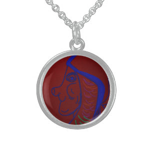 Matriarchal Queen of the Gnomes Sterling Silver Necklace