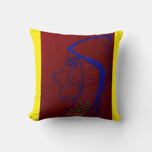 Matriarchal Queen of the Gnomes  Throw Pillow