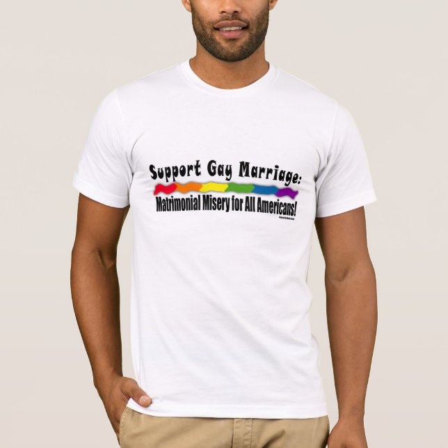 Matrimonial Misery Equality T-Shirt (Front)