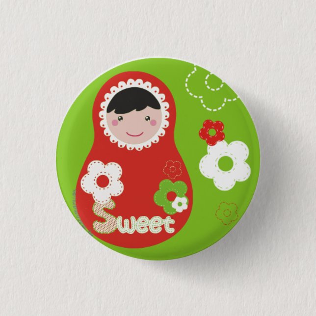Matrioska Sweet Chapa Button (Front)