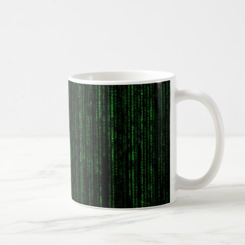 Matrix Binary Code 325 ml Classic White Mug