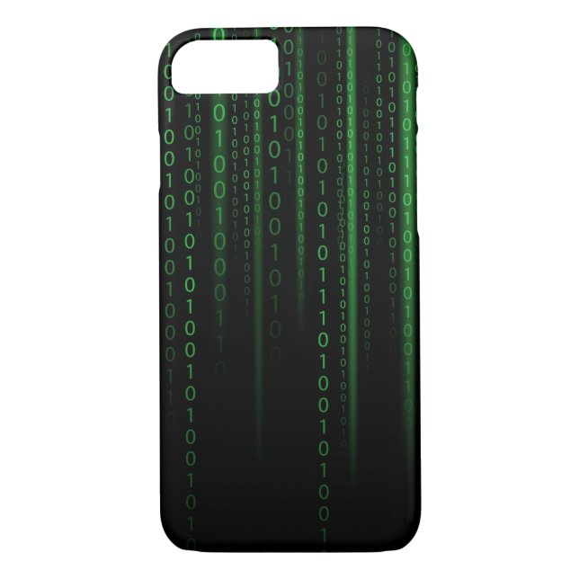 Matrix Code Case-Mate iPhone Case (Back)