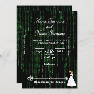 Matrix code invitation