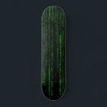 Matrix code skateboard<br><div class="desc">Rain code skateboard</div>