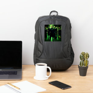 Matrix-Inspired Party Cover Image Futuristic-Style Port Authority® Backpack