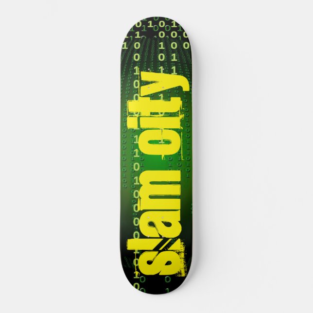 Matrix Slam City Skateboard (Front)