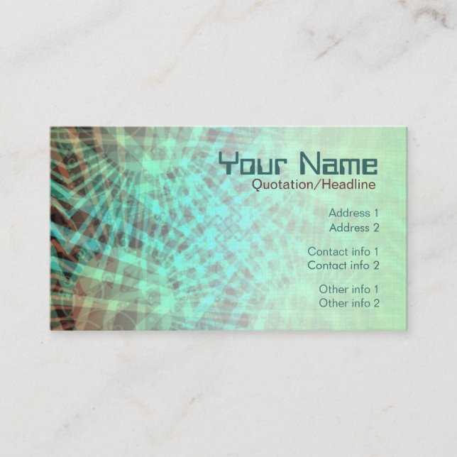 Matrixali Business Card (Front)