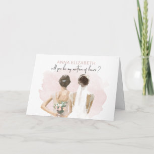 Matron of Honor - Anna Elizabeth Note Card