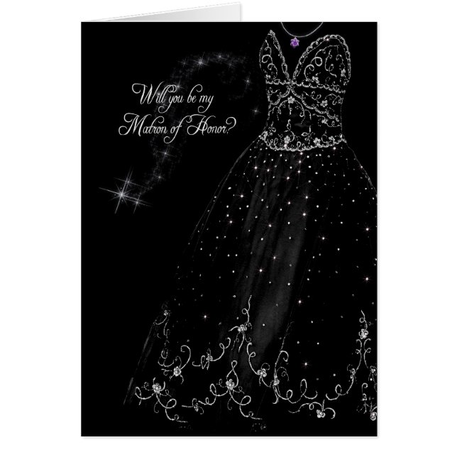 Matron Of Honor Cards (Front)