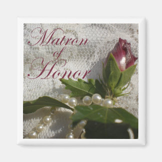 Matron of Honor Favor Magnet