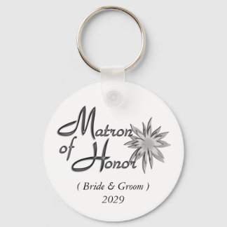 Matron of Honor Keychain