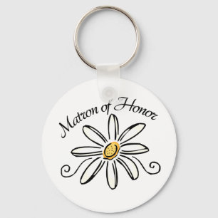 Matron of Honor Keychain