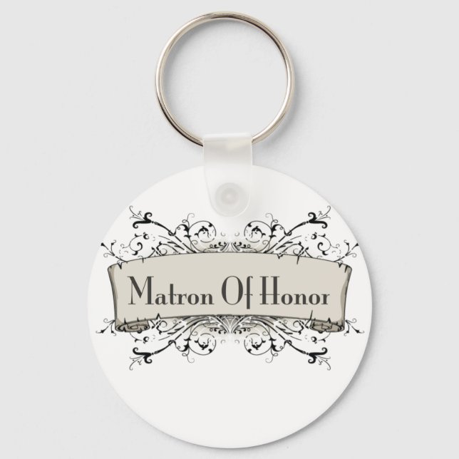 *Matron Of Honor Keychain (Front)