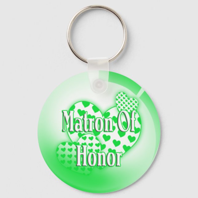 Matron Of Honor Keychain (Front)