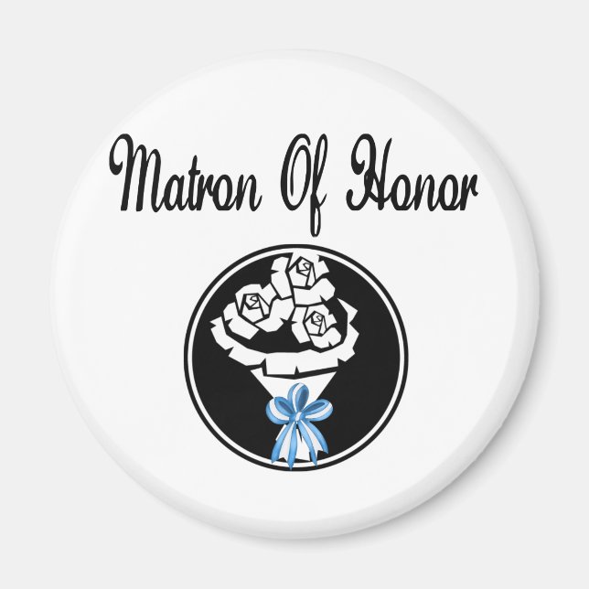 Matron of Honor Magnet (Front)