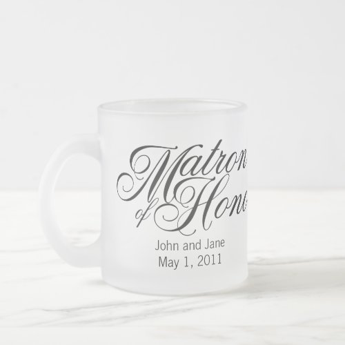 Matron of Honor Mug