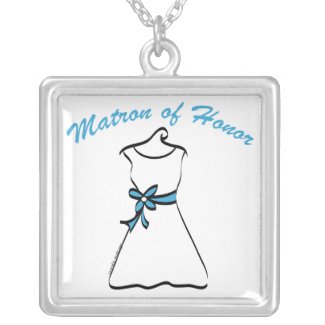 Matron of Honor Necklace zazzle_necklace