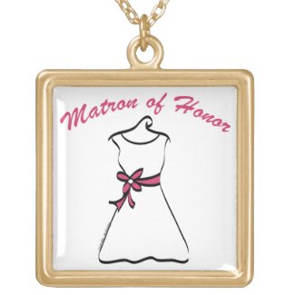 Matron of Honor Necklace