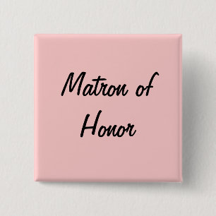 Matron of honor pin