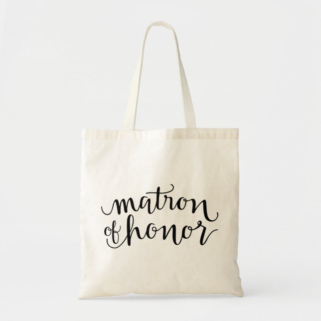 Matron of Honor Tote Bag (Front)