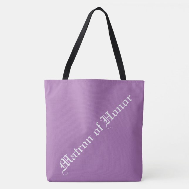Matron of Honor Tote Bag (Front)
