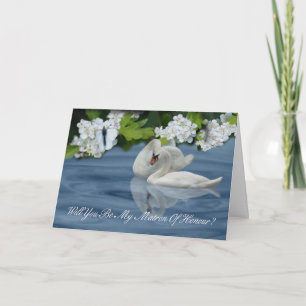 Matron Of Honour - Will You Be My Matron Of Honor Invitation