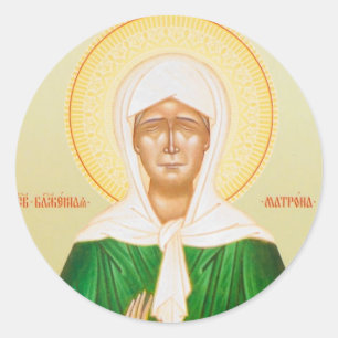 Matrona Classic Round Sticker