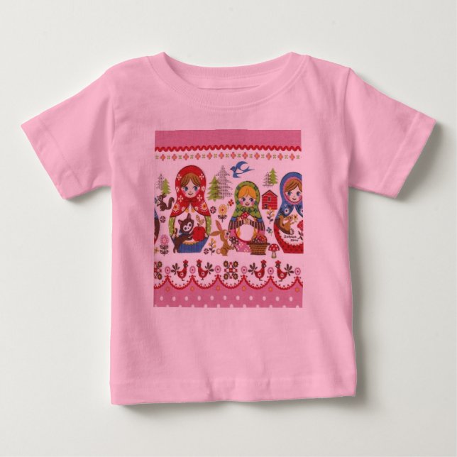 Matryoshka Baby T-Shirt (Front)