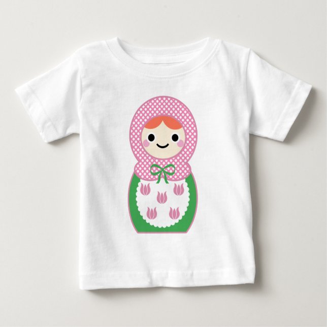 Matryoshka Doll Baby T-Shirt (Front)