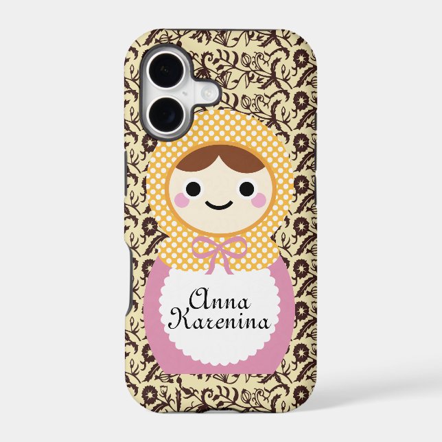 Matryoshka Doll Iphone Case (Back)