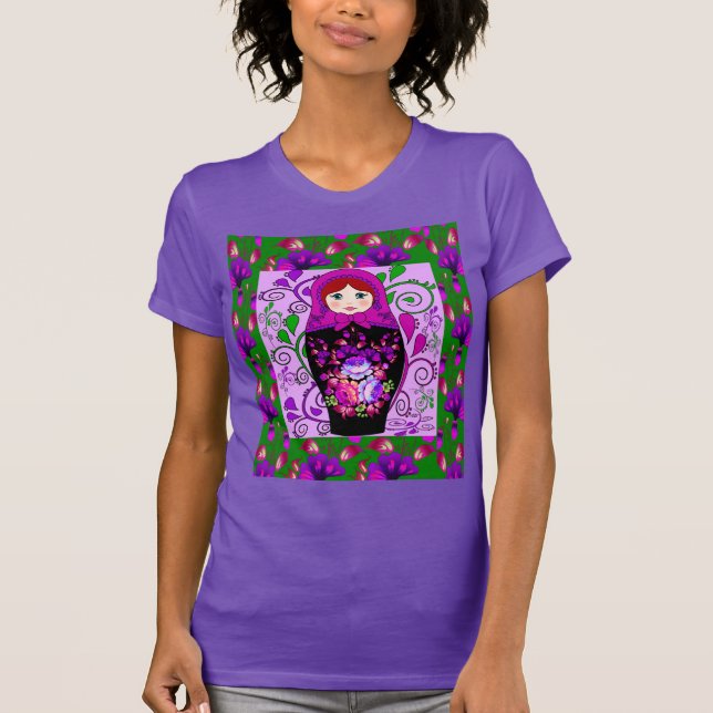 matryoshka doll,Russian dolls, матрёшка T-Shirt (Front)