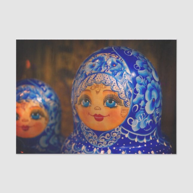 Matryoshka Doll Tissue Paper (Front)
