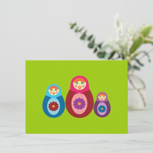 Matryoshka Dolls (Standing Front)