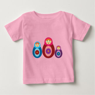 Matryoshka Dolls Baby T-Shirt