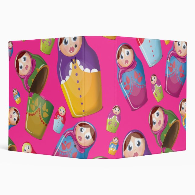 Matryoshka dolls binder (Background)