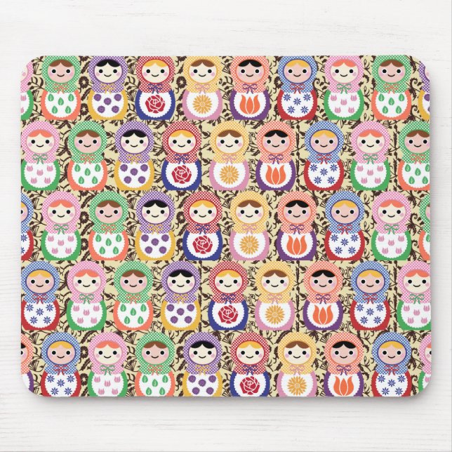 Matryoshka Dolls Mouse Pad (Front)